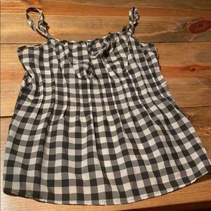 NY and Co adjustable strap tank blouse